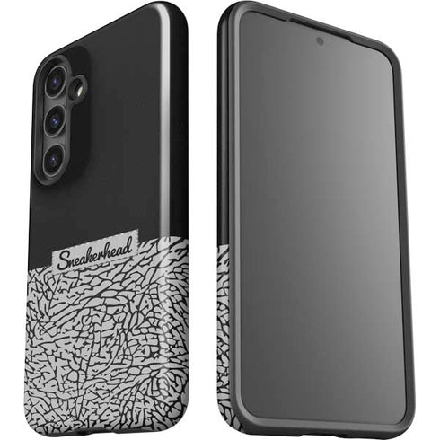 Elephant Print Sneakerhead Black Galaxy S25 Impact Case